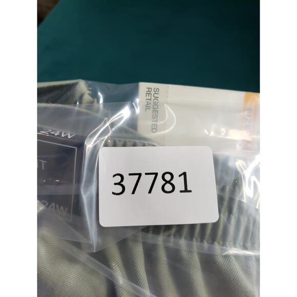 Alfred Dunner Dress Pants Size 24 W Womens Green Pull On Stretch Ladies NWT - Picture 12 of 12